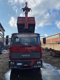 IVECO TurboTech 190-26 con Gru MEC e Polip
