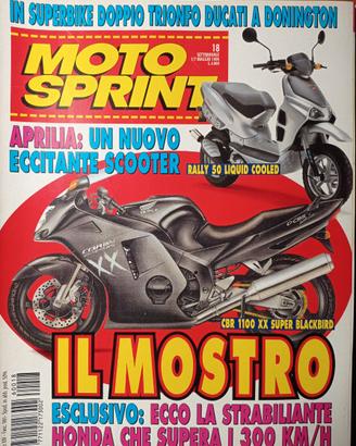 rivista MOTOSPRINT numero 18 del 1996