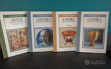 Set 4 volumi–Documenti d’Antiquariato –De Agostini