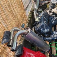 Bmw serie 2 coupé scarico doppio acciaio