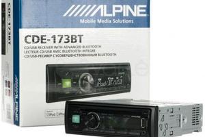 alpine cde 173bt