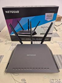 Modem Router ADSL e Fibra Netgear d7000