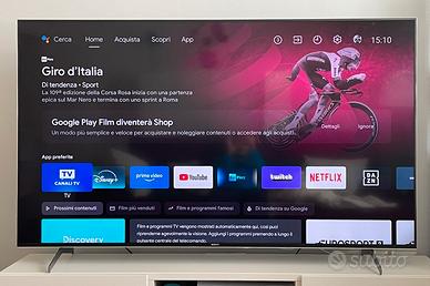 TV Sony Bravia 75” 4K HDMI 2.1 + accessori