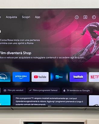 TV Sony Bravia 75” 4K HDMI 2.1 + accessori