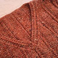 maglione di lana fatto a mano 