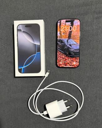 Iphone 16 pro 256 giga ancora in garanzia