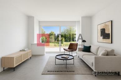 BIFAMILIARE AL GREZZO - GIARDINO 4000 MQ FRONTE SI