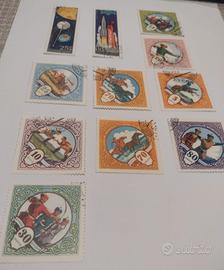 francobolli Mongolia - Vietnam - Korea