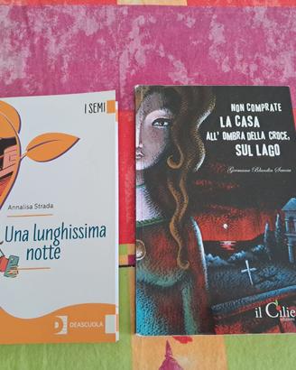 set 2 Libri una lunghissima notte, non comprate la