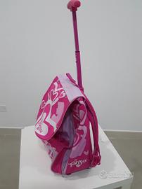 zaino trolley scolastico by Tania (rosa+fucsia)