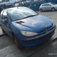 PEUGEOT 206 1.1 B 2001 HFX  PER RICAMBI