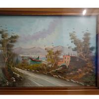 Luce Mediterranea Splendido Olio su Tela di Fuster