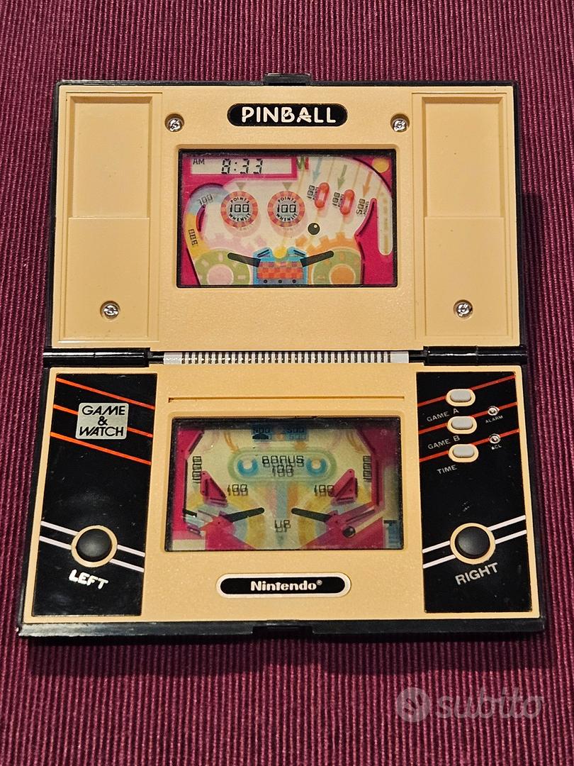 Nintendo Game & Watch Pinball PB-59 funzionante - Console e