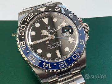 rolex gmt master batman