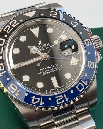rolex gmt master batman