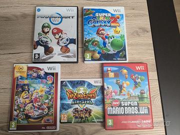 Lotto giochi Nintendo Wii 