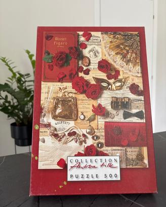 Puzzle 500 pezzi Rosso