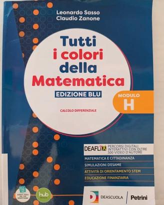 Tutti i colori della matematica (ed. blu) - Mod. H
