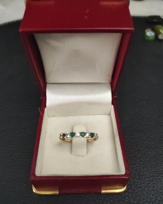 anello in oro 375k