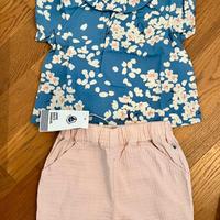 Set petit bateauAbiti bambina 12 mesi NUOVO