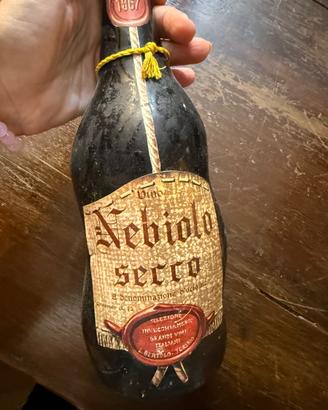 Nebbiolo 1964 L.Bertolo Torino bottiglia vintage