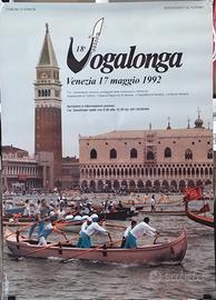 Manifesto/Poster Venezia 18a Vogalonga 1992
