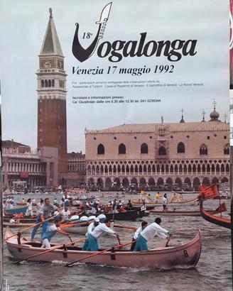Manifesto/Poster Venezia 18a Vogalonga 1992