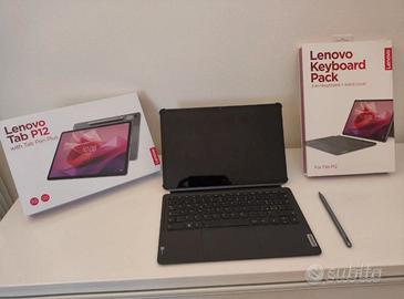 LENOVO TAB P12 +pen plus, tastiera mouse custodia