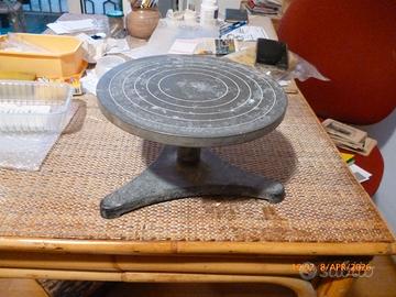 Tornietto da tavolo per lavori di ceramica