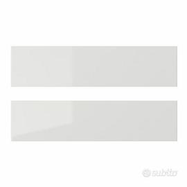 Frontale cassetto lucido grigio chiaro 40x10 Ikea