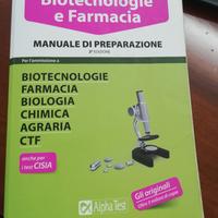 Alpha test biotecnologie e farmacia(4 LIBRI)