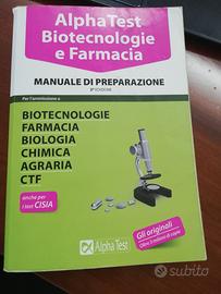 Alpha test biotecnologie e farmacia(4 LIBRI)