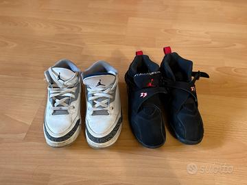 Nike Jordan bambino n.31 – 2 paia