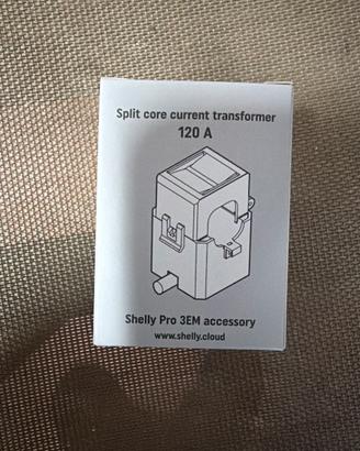 Shelly PRO 3EM 120A Trasformatore di Corrente