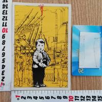 Adesivo antimilitare anarchia sticker anarchism