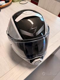 Casco modulare scorpion EXO 930 XS bianco nero