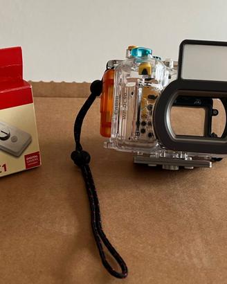 Kit Canon A620 + Scafandro WP-DC90 + Selphy CP710