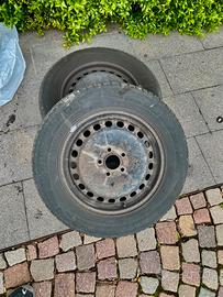 4 Cerchi acciaio 5/108