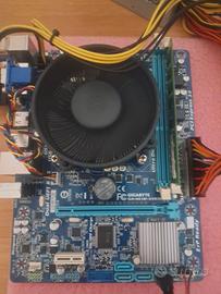 Kit Cpu Ram Scheda Madre Scheda video Nvidia 2Gb