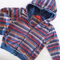 Gallo Felpa bimbo con cappuccio tg.2