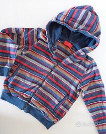 Gallo Felpa bimbo con cappuccio tg.2