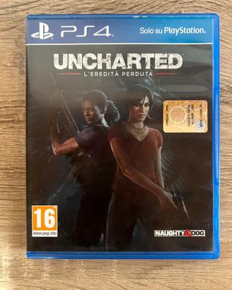 Uncharted l’eredita perduta ps4 ps5