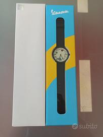 Orologio in pelle e acciaio