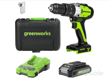 Greenworks Trapano Percussione BatteriaB09813QXWR