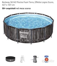 Piscina bestway 4,27x107 nuova