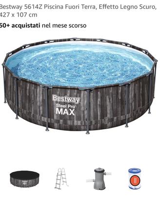 Piscina bestway 4,27x107 nuova