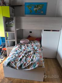 letto armadio a castello