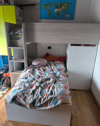 letto armadio a castello