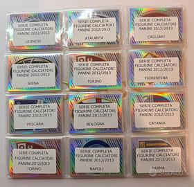 Calciatori panini 2012/2013 serie complete squadre