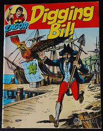 Zagor presenta Digging Bill Supplemento 1993 Raro